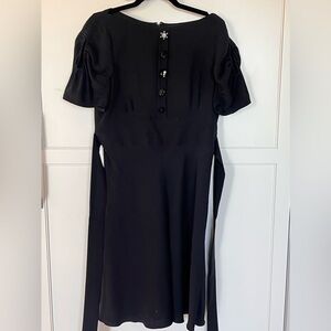 Elegant Designer Marc Jacobs Black Dress